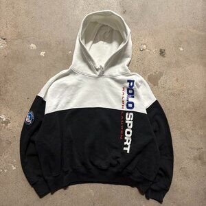 Women's Polo Sport Fleece Hoodie size XL